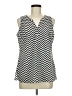 Milano Black Sleeveless Blouse Size M - photo 1