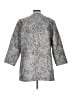 Travelers by Chico's Paisley Gray Coat Size Lg (2) - photo 2