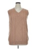 Unbranded Tan Sweater Vest Size XL - photo 1