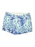 Lilly Pulitzer 100% Cotton Print Blue Shorts Size 00 - photo 1