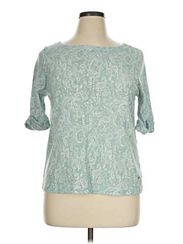 Gloria Vanderbilt 3/4 Sleeve T-Shirt (view 1)