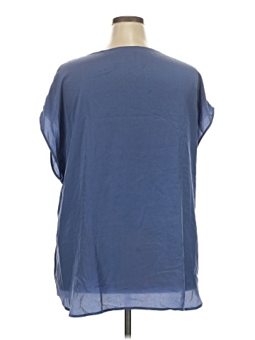 Coldwater Creek Short Sleeve Silk Top (view 2)
