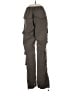 Love Tree 100% Polyester Brown Cargo Pants Size S - photo 2