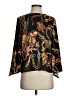CQ by CQ 100% Polyester Black 3/4 Sleeve Blouse Size S - photo 1