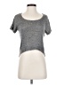 Wet Seal Gray Short Sleeve Top Size XS - photo 1