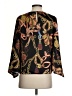CQ by CQ 100% Polyester Black 3/4 Sleeve Blouse Size S - photo 2