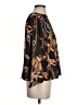 CQ by CQ 100% Polyester Black 3/4 Sleeve Blouse Size S - photo 4