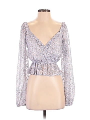 Lulus Long Sleeve Blouse (view 1)