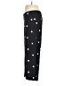 Ann Taylor LOFT 100% Rayon Polka Dots Black Casual Pants Size M - photo 5