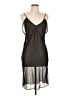 Zara 100% Polyester Black Cocktail Dress Size L - photo 1