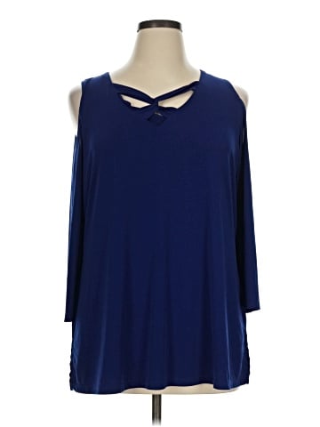 Slinky Brand 3/4 Sleeve Top (view 1)