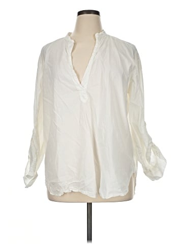 Lou & Grey for LOFT 3/4 Sleeve Blouse (view 1)