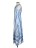 Milly Stripes Blue Casual Dress Size 4 - photo 6