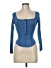 Assorted Brands Blue Long Sleeve Top One size - photo 1