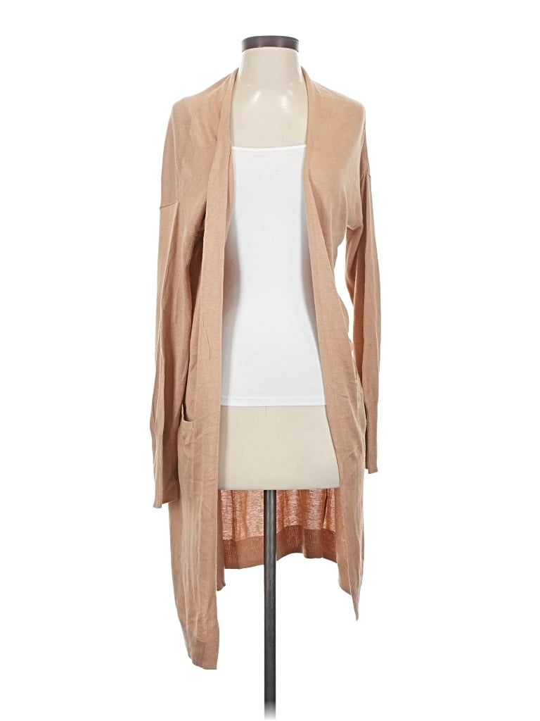 Pre-owned Old Navy Cardigan Sweater In Tan