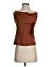 Line & Dot Brown Tube Top Size S - photo 1