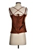 Line & Dot Brown Tube Top Size S - photo 2
