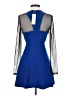 BCBGeneration 100% Polyester Color Block Blue Cocktail Dress Size 2 - photo 2