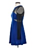 BCBGeneration 100% Polyester Color Block Blue Cocktail Dress Size 2 - photo 5
