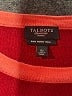 Talbots 100% Wool Color Block Burgundy Wool Pullover Sweater Size S (petite) - photo 7