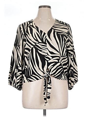 Nine West 3/4 Sleeve Blouse (view 1)