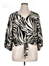 Nine West Black 3/4 Sleeve Blouse Size XL - photo 1