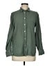 J.Crew 100% Cotton Houndstooth Green Long Sleeve Button-Down Shirt Size 6 - photo 1