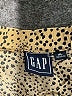 Gap 100% Rayon Animal Print Tan Casual Skirt Size XL - photo 4