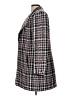 Calvin Klein Houndstooth Gray Coat Size 12 - photo 5