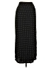 Next 100% Viscose Polka Dots Black Casual Skirt Size 10 - photo 1