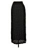 Next 100% Viscose Polka Dots Black Casual Skirt Size 10 - photo 2
