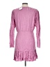 Elliatt Solid Pink Cocktail Dress Size L - photo 2