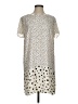 Paper Crown 100% Polyester Polka Dots Ivory Casual Dress Size S - photo 1