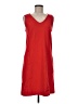 Toad & Co Solid Red Casual Dress Size M - photo 1