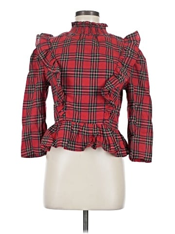 English Factory 3/4 Sleeve Blouse (view 1)