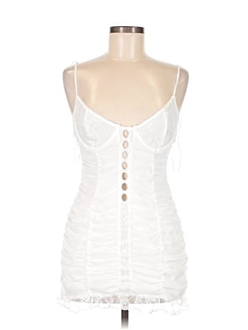 White Fox Cocktail Dress (view 1)