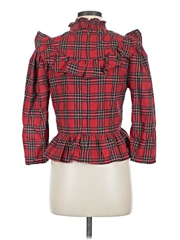English Factory 3/4 Sleeve Blouse (view 2)