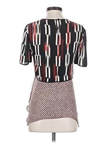 BCBGMAXAZRIA Short Sleeve Blouse (view 2)