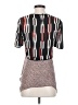 BCBGMAXAZRIA 100% Polyester Red Short Sleeve Blouse Size XXS - photo 2