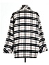 Kensie 100% Polyester Plaid White Coat Size L - photo 2