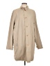 Banana Republic 100% Polyester Tan Trenchcoat Size L - photo 1