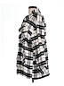 Kensie 100% Polyester Plaid White Coat Size L - photo 5