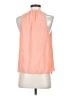 Wilfred 100% Silk Orange Sleeveless Silk Top Size XS - photo 2