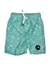Quiksilver 100% Polyester Teal Board Shorts Size 3 - photo 1