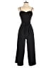 Emerald Sundae Solid Black Jumpsuit Size S - photo 1