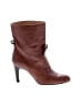 Salvatore Ferragamo Solid Brown Ankle Boots Size 6 (wide) - photo 1