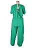Mlle Gabrielle 100% Polyester Solid Green Jumpsuit Size XL - photo 2