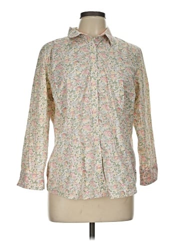 IZOD Long Sleeve Blouse (view 1)