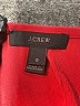 J.Crew 100% Polyester Burgundy 3/4 Sleeve Blouse Size 0 - photo 7