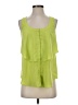 Cynthia Steffe 100% Polyester Green Sleeveless Blouse Size XS - photo 1